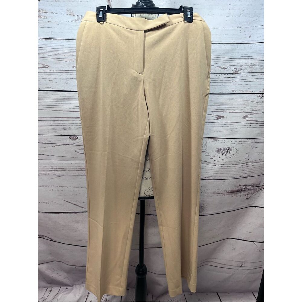Axcess a Liz Claiborne company size 10 NWT darker tan dress pants -‎ 3211